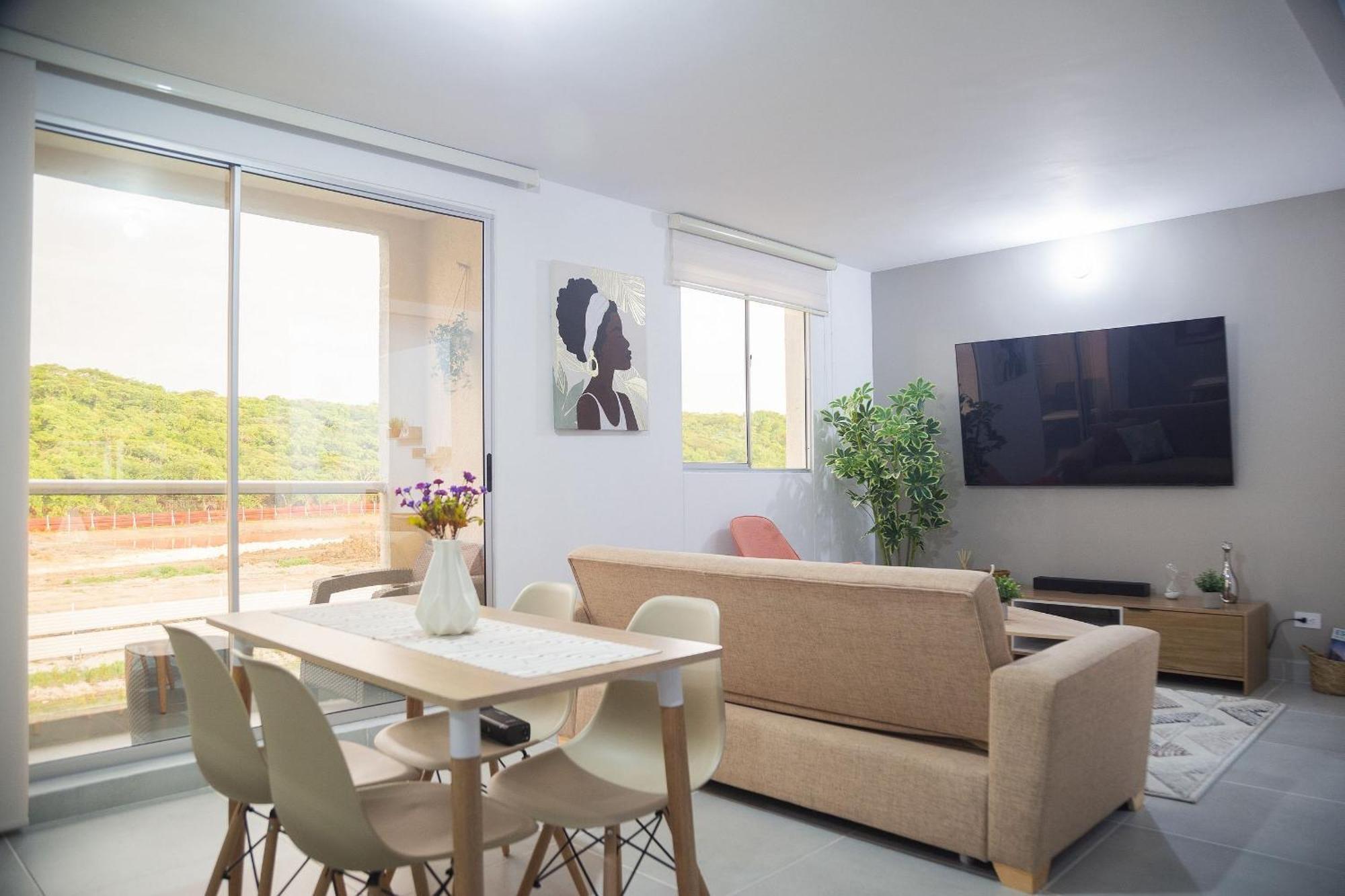 Comodidad Costera Apto Totalmente Equipado En El Norte De Crypto Friendly Apartamento